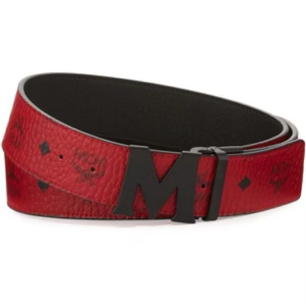 Reversible red MCM belt